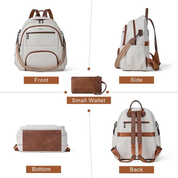 35L Backpack Purse for Women Men Large Travel Backpack for Work College Back? main image 6